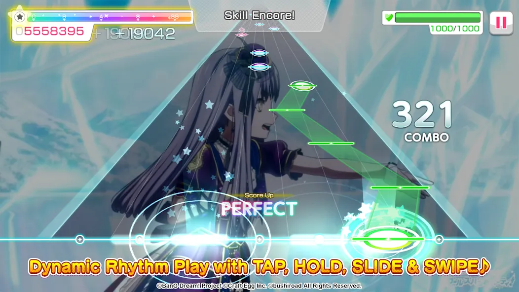 BanG Dream! Girls Band Party! [MOD: безлимитные ресурсы и все персонажи] (Бесплатно / APK) — скриншот 5