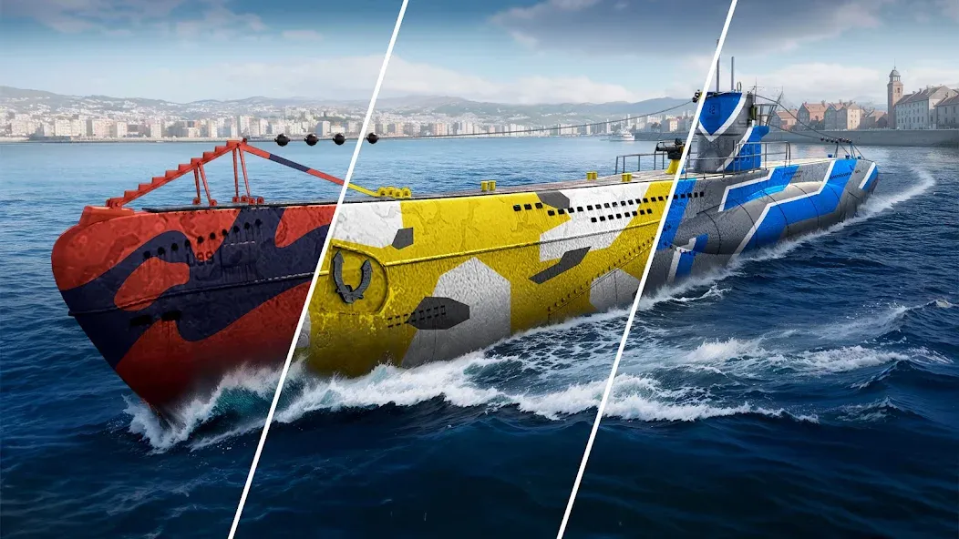 Скачать взлом Sea War: Raid [MOD: безлимитные ресурсы и усиленный флот] — скриншот 4