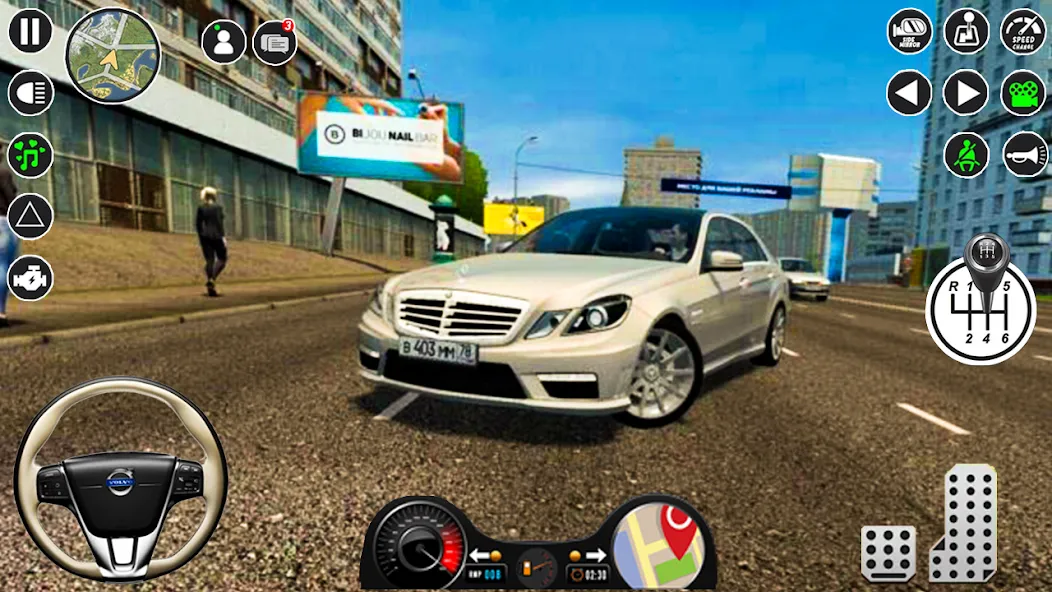 Modern Car Drive Glory Parking [MOD: безлимитные деньги и машины открыты] (Бесплатно / APK) — скриншот 4
