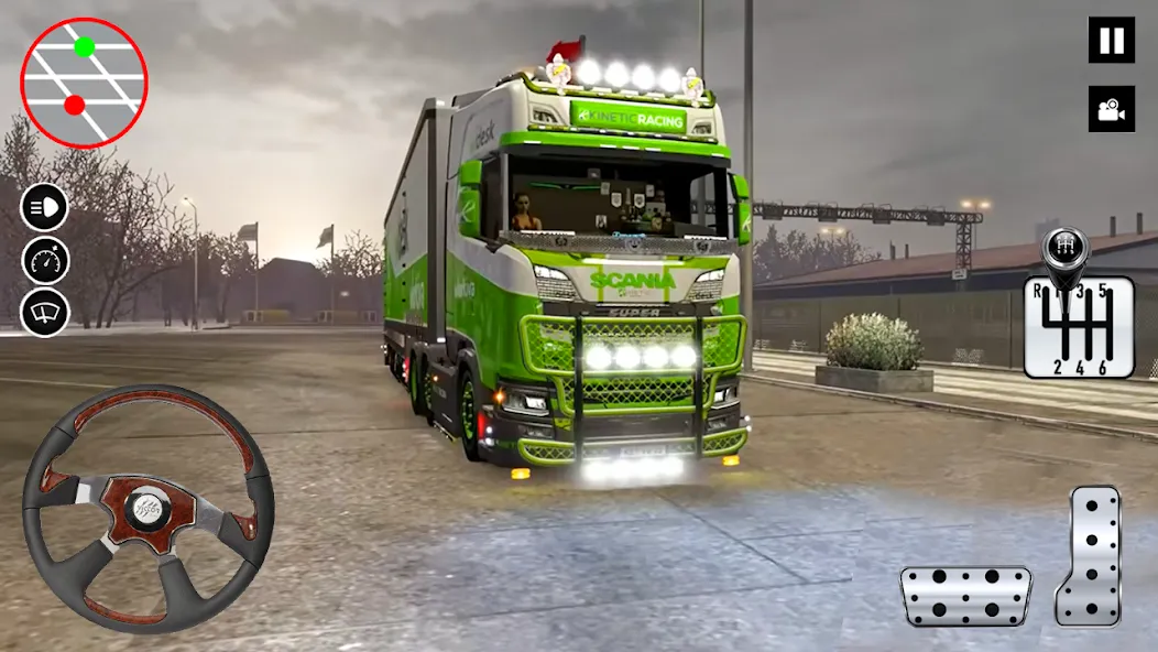 World Truck Grand Transport 3D [MOD: безлимитные деньги и топливо] последняя версия — скриншот 1