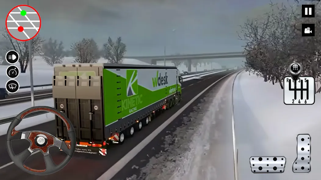 World Truck Grand Transport 3D [MOD: безлимитные деньги и топливо] последняя версия — скриншот 5