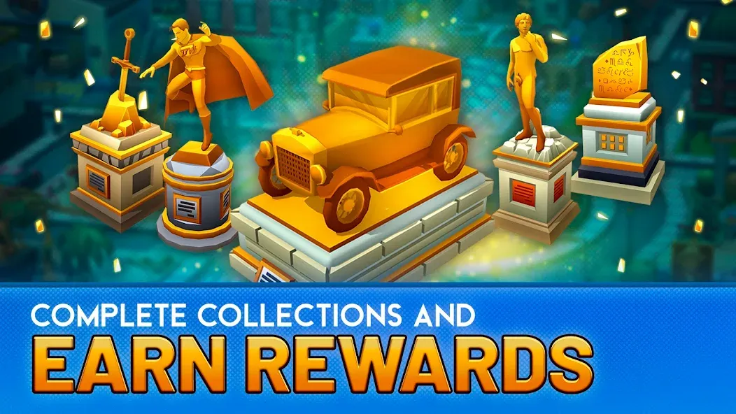 Взломанная Bid Wars: Collect Items [MOD: безлимитные деньги и предметы] на Андроид — скриншот 1