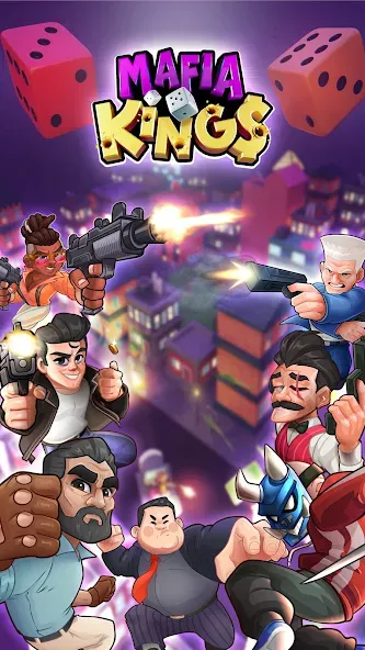 Mafia Kings - Mob Board Game [MOD: безлимитные деньги и все персонажи] последняя версия — скриншот 1