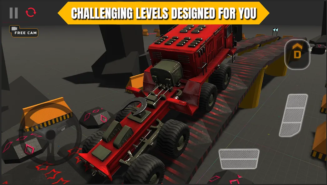 [Project : Offroad] [MOD: безлимитные деньги и топливо] последняя версия — скриншот 1