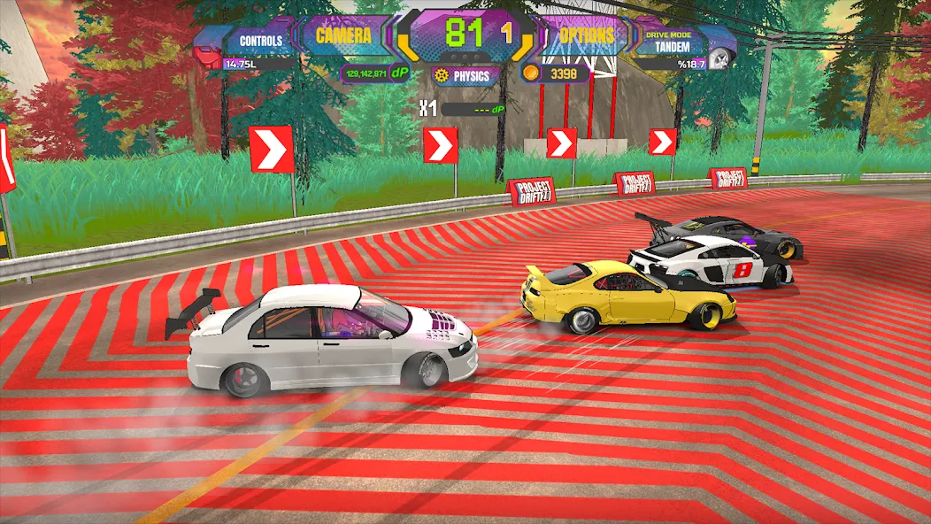 Скачать взлом Project Drift 2.0 : Online [MOD: безлимитные деньги и машины открыты] — скриншот 2