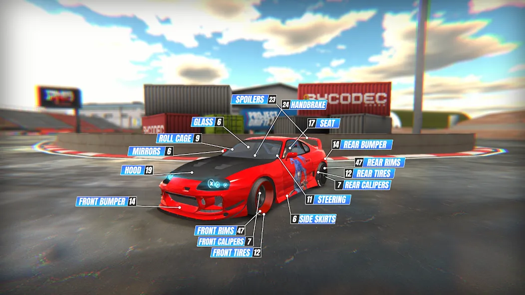 Скачать взлом Project Drift 2.0 : Online [MOD: безлимитные деньги и машины открыты] — скриншот 3