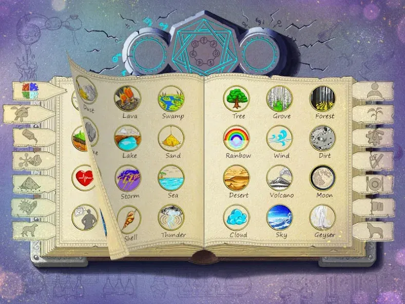 Скачать взлом Doodle Alchemy [MOD: все элементы открыты и без рекламы] — скриншот 1