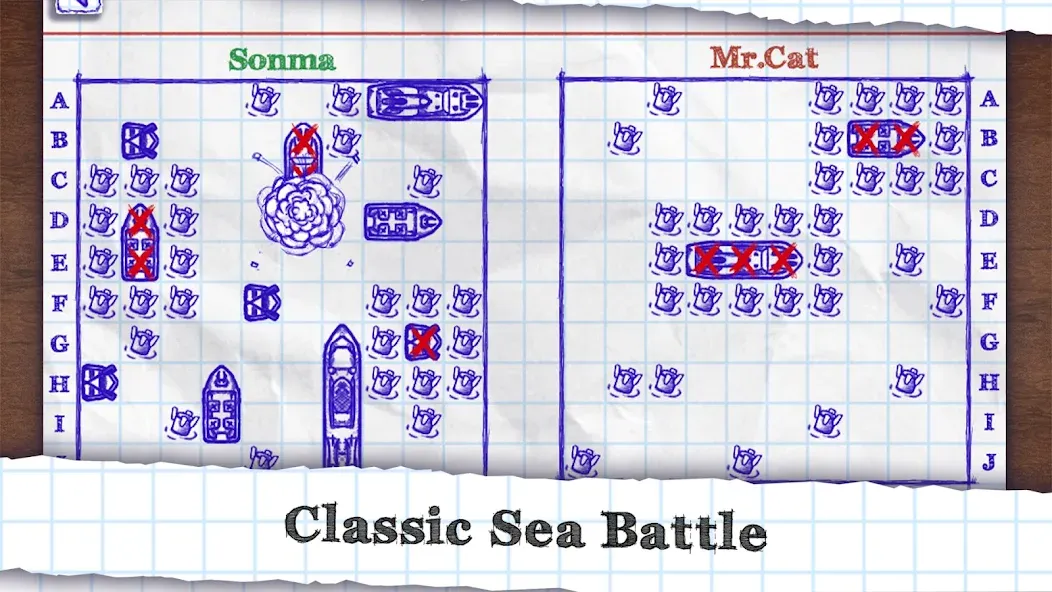 Sea Battle [MOD: безлимитные патроны и усиленный флот] (Бесплатно / APK) — скриншот 2