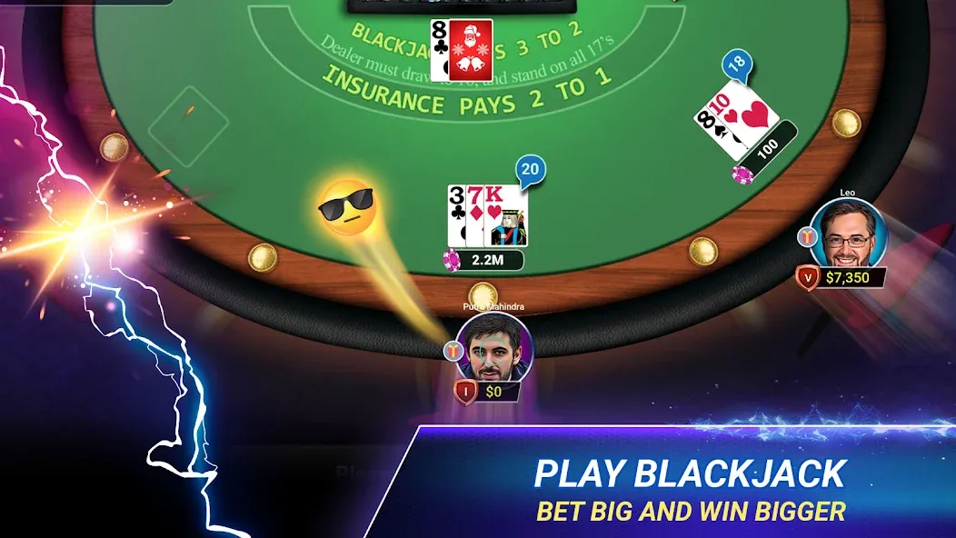Скачать Poker Zmist - Offline & Online [MOD: безлимитные фишки и открытые столы] на телефон — скриншот 3