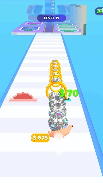 Gem Stack [MOD: безлимитные монеты и мощные усилители] последняя версия — скриншот 4
