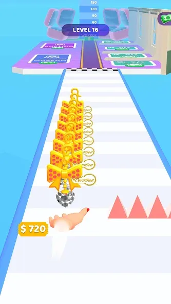 Gem Stack [MOD: безлимитные монеты и мощные усилители] последняя версия — скриншот 5