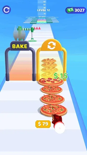I Want Pizza [MOD: безлимитные монеты и улучшения] (Бесплатно / APK) — скриншот 3