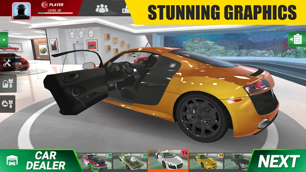 Racing Online:Car Driving Game [MOD: без рекламы и много денег] (Бесплатно / APK) — скриншот 4