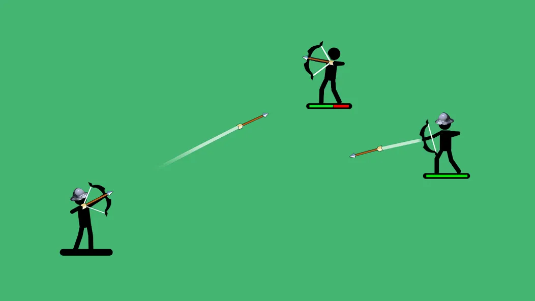 Скачать The Archers 2: Archer Game [MOD: безлимитные стрелы и усиленный урон] на телефон — скриншот 1