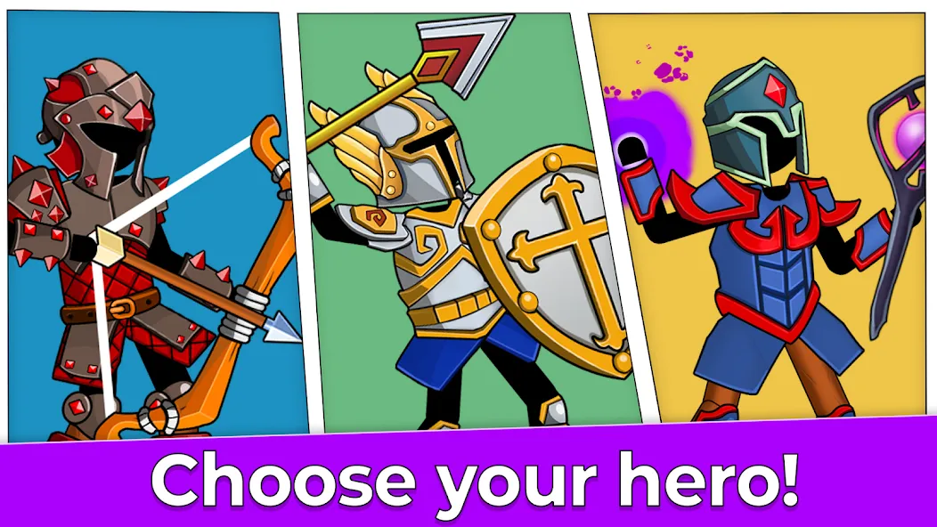 Скачать The Archers 2: Archer Game [MOD: безлимитные стрелы и усиленный урон] на телефон — скриншот 3