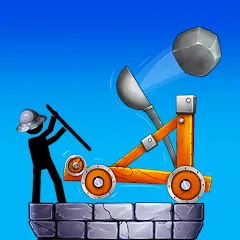 The Catapult 2 : bone masters [MOD: безлимитные монеты и усиленная катапульта] последняя версия