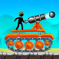 The Tank: Stick pocket hill [MOD: безлимитные деньги и оружие] на Андроид