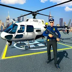 Скачать Police Helicopter Chase Game [MOD: безлимитные деньги и всё открыто] на телефон