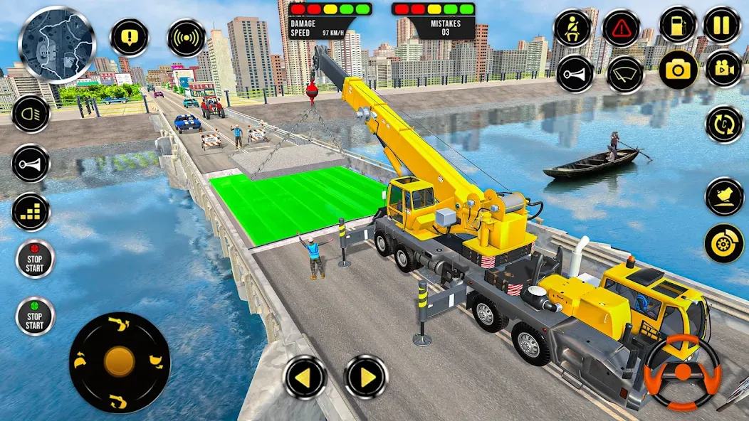 Скачать Construction Machine Real JCB [MOD: безлимитные деньги и все машины открыты] на телефон — скриншот 5