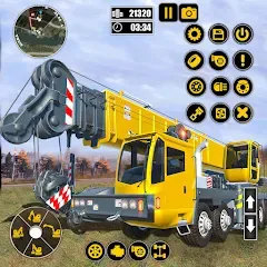 Скачать Construction Machine Real JCB [MOD: безлимитные деньги и все машины открыты] на телефон