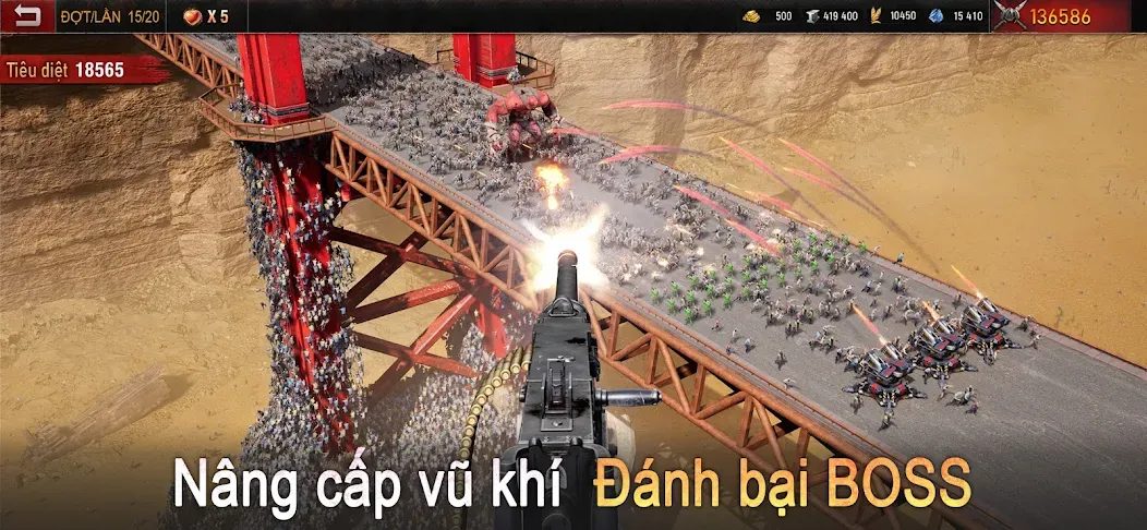 Скачать Binh Đoàn Z [MOD: неограниченные ресурсы и мощное оружие] — скриншот 2