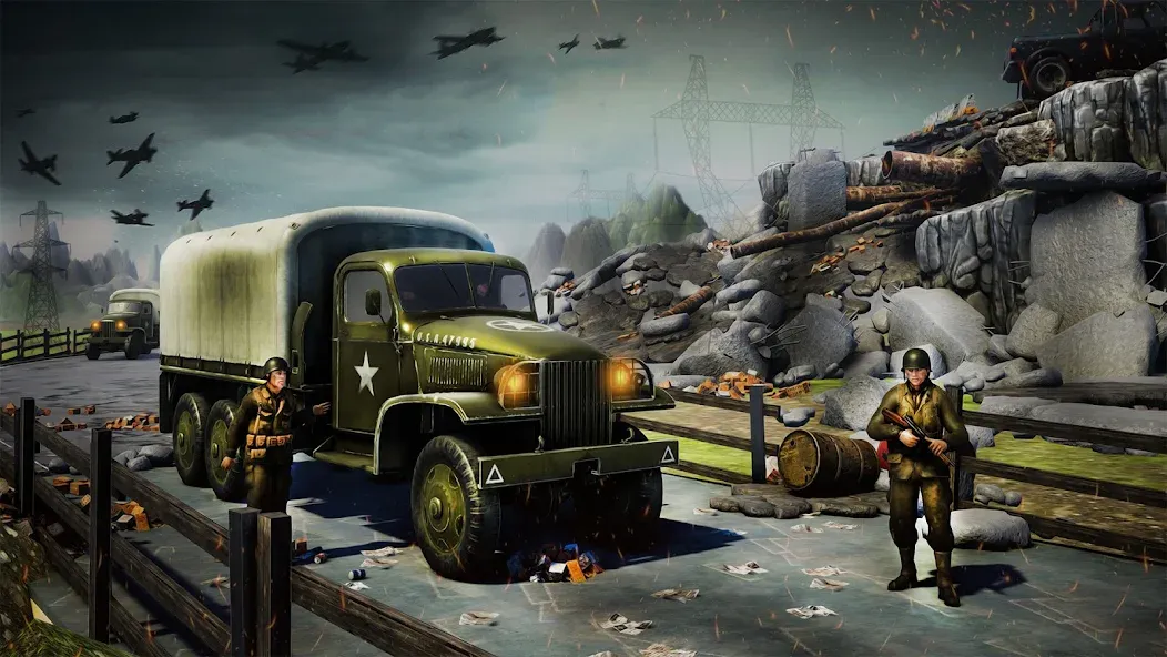 Скачать взлом Medal of War – WW2 Games 2024 [MOD: безлимитные деньги и оружие] — скриншот 5