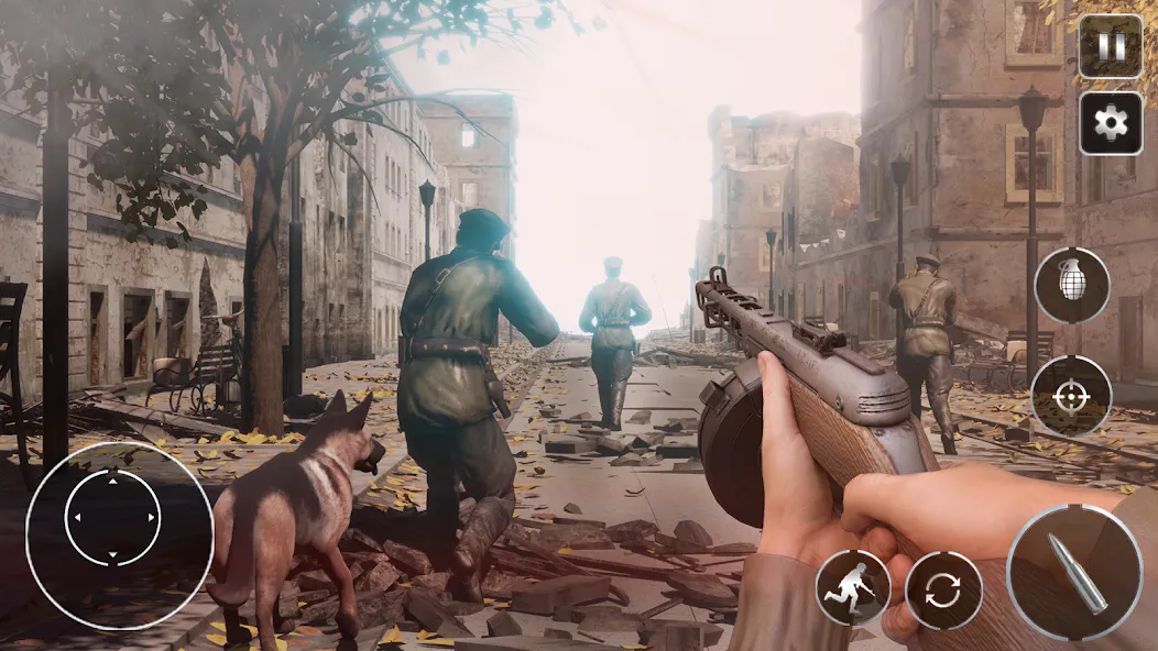 Call Of Courage : WW2 Shooting [MOD: безлимитные боеприпасы и здоровье] последняя версия — скриншот 2