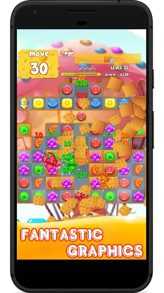 Скачать Candy 2024-Candy Match 3 Game [MOD: безлимитные жизни и подсказки] — скриншот 5
