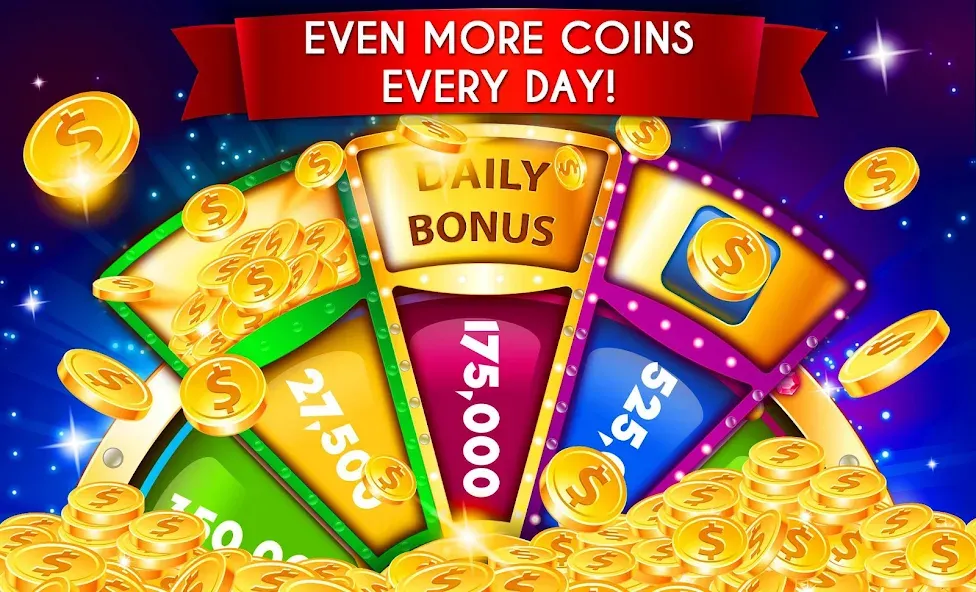 Slots Oscar: huge casino games [MOD: безлимитные монеты и все слоты открыты] на Андроид — скриншот 5