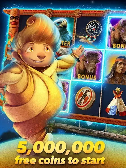 Sandman Slots - Slot Machines [MOD: безлимитные монеты и бонусы] — Скачать бесплатно (APK) — скриншот 1