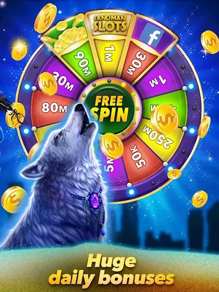Sandman Slots - Slot Machines [MOD: безлимитные монеты и бонусы] — Скачать бесплатно (APK) — скриншот 4