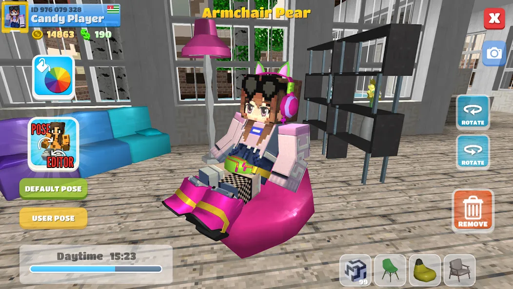 School Party Craft [MOD: безлимитные деньги и премиум открыт] на Андроид — скриншот 3