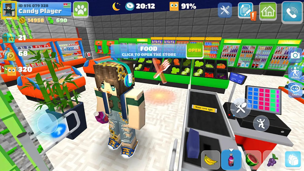 School Party Craft [MOD: безлимитные деньги и премиум открыт] на Андроид — скриншот 4