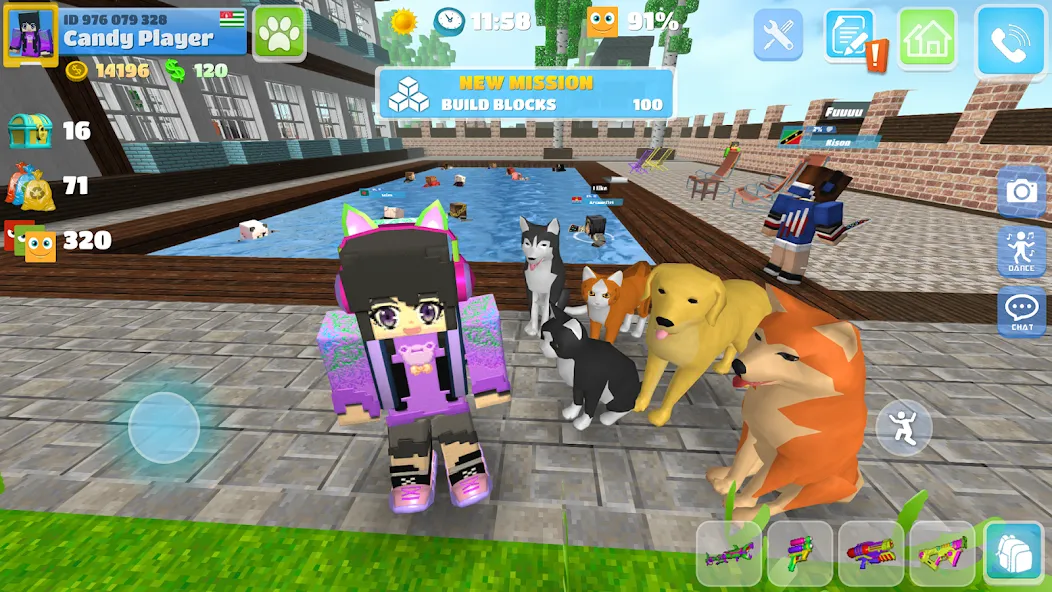 School Party Craft [MOD: безлимитные деньги и премиум открыт] на Андроид — скриншот 5