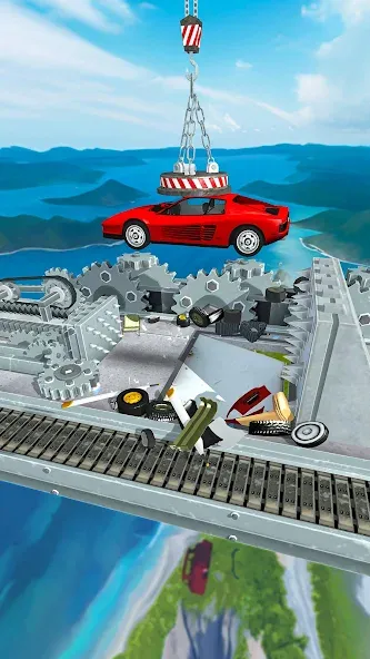 Car Crusher Kingdom [MOD: безлимитные деньги и все машины] — Скачать бесплатно (APK) — скриншот 1