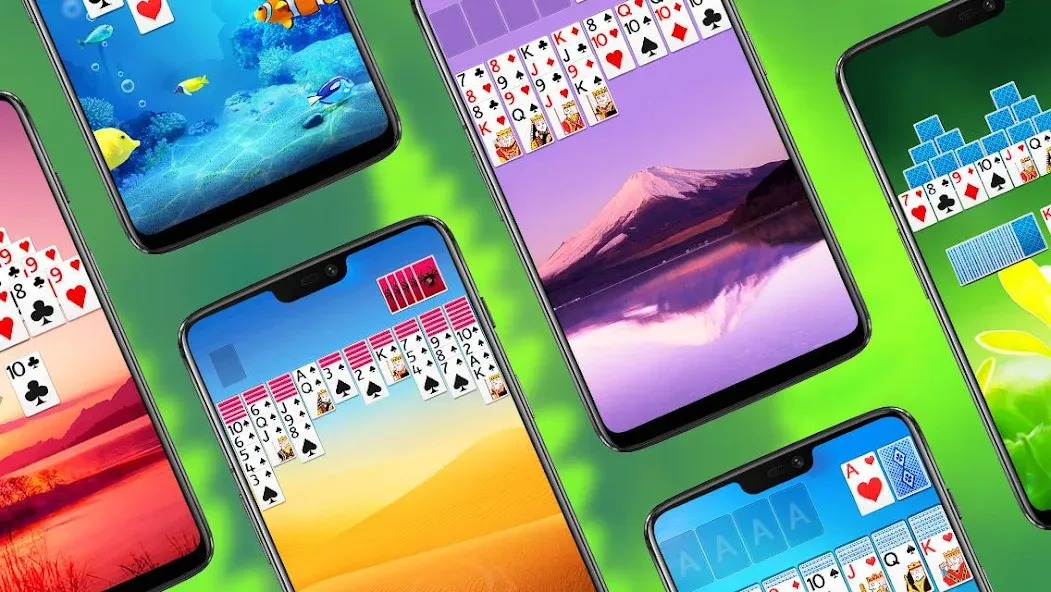 Скачать Solitaire Collection [MOD: без рекламы и все карты открыты] — скриншот 5