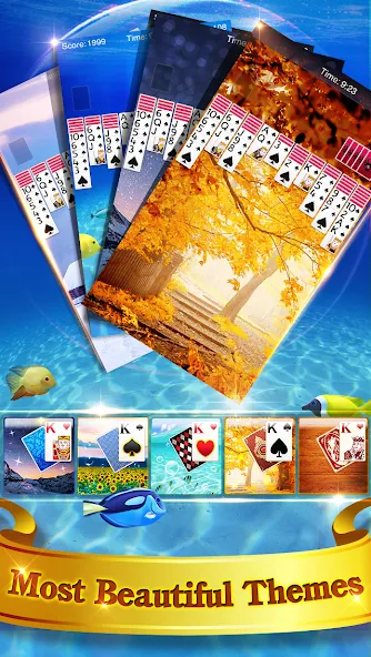 Spider Solitaire [MOD: безлимитные подсказки и отмены ходов] (Бесплатно / APK) — скриншот 4
