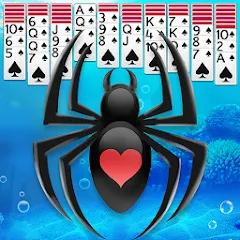 Spider Solitaire [MOD: безлимитные подсказки и отмены ходов] (Бесплатно / APK)