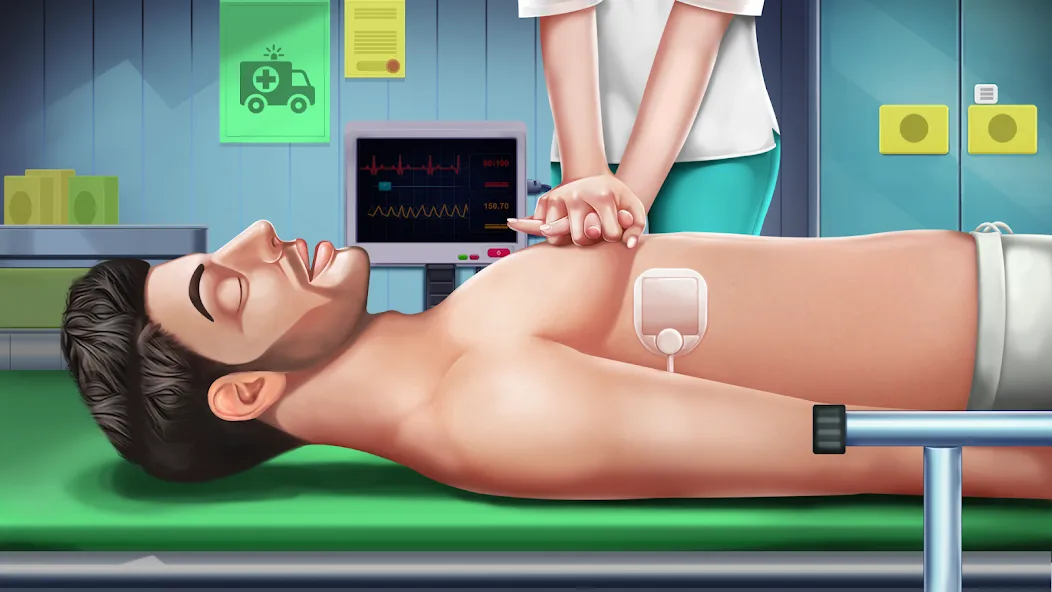 Doctor Hospital Games Offline [MOD: безлимитные деньги и всё открыто] — Скачать бесплатно (APK) — скриншот 4