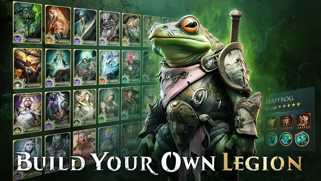 Ever Legion [MOD: безлимитные ресурсы и усиленные герои] (Бесплатно / APK) — скриншот 3