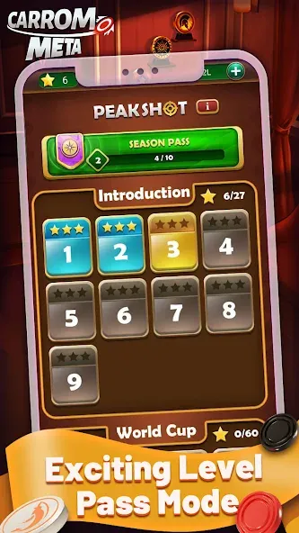 Carrom Meta-Board Disc Game [MOD: безлимитные монеты и все столы] — Скачать бесплатно (APK) — скриншот 5