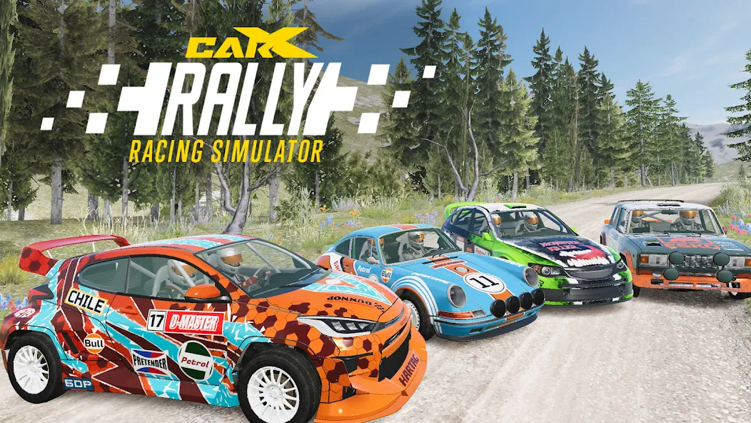 Взломанная CarX Rally [MOD: безлимитные деньги и все автомобили] на Андроид — скриншот 1