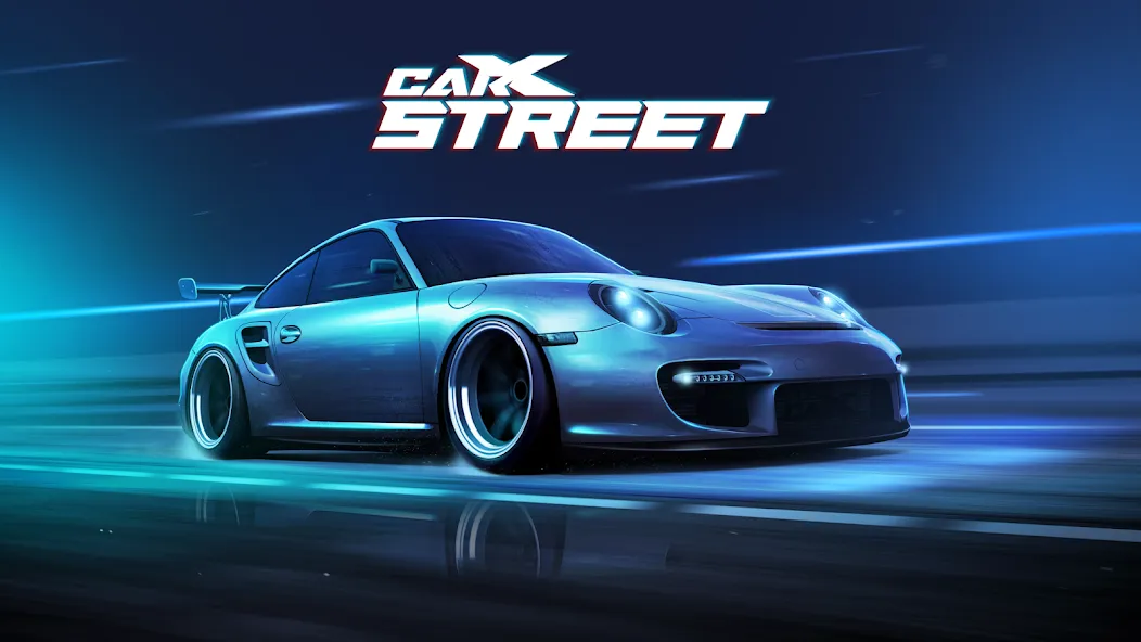 Скачать CarX Street [MOD: безлимитные деньги и открыты все машины] на телефон — скриншот 1