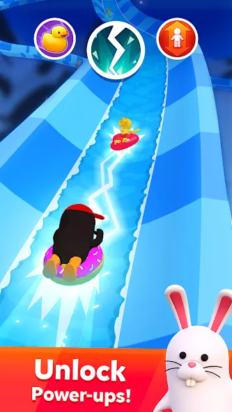 aquapark.io [MOD: безлимитные монеты и ускорение] (Бесплатно / APK) — скриншот 3