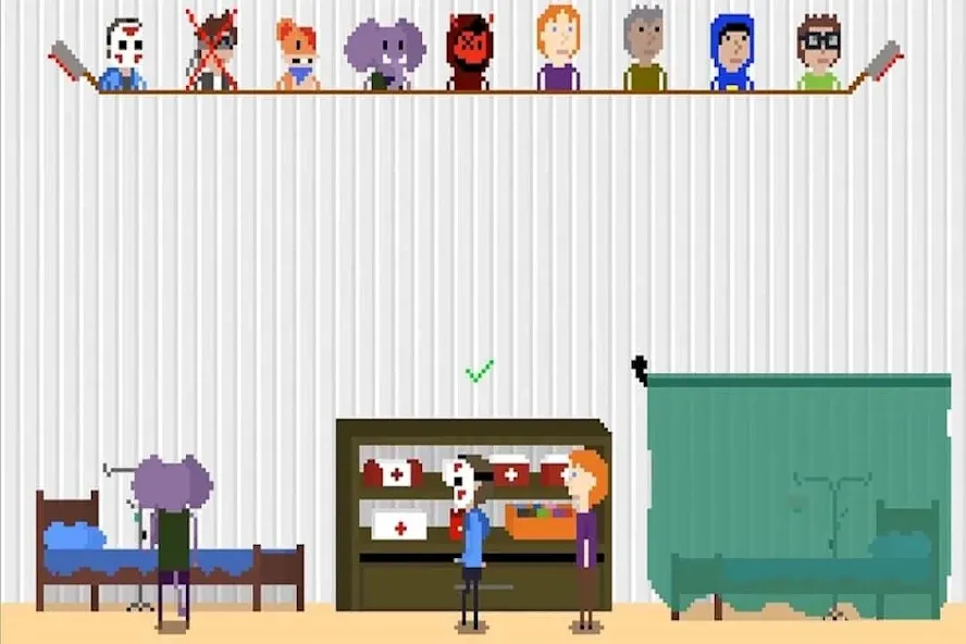 There's a Butcher Around [MOD: открыты все персонажи и уровни] последняя версия — скриншот 2