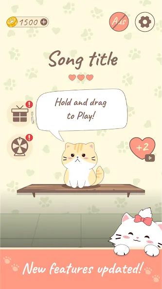 Взломанная OsuCat Solo: Popcat Duet Music [MOD: все песни и идеальный автоклик] на Андроид — скриншот 4