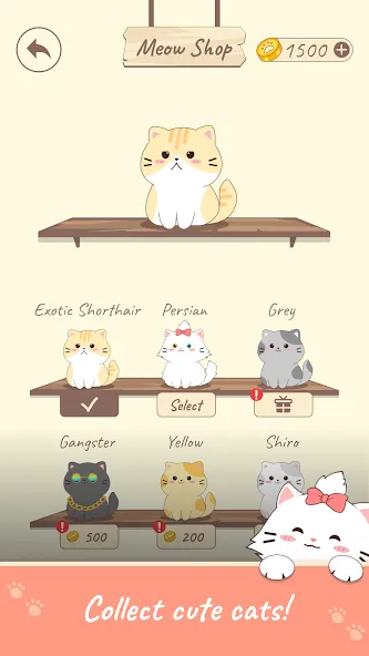 Взломанная OsuCat Solo: Popcat Duet Music [MOD: все песни и идеальный автоклик] на Андроид — скриншот 5