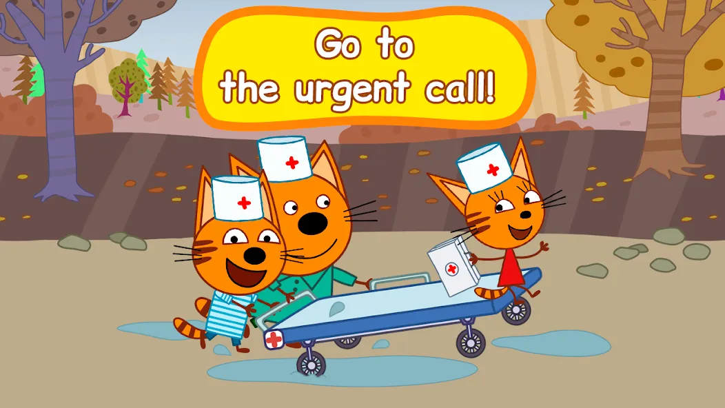Kid-E-Cats: Animal hospital [MOD: безлимитные деньги и все питомцы открыты] (Бесплатно / APK) — скриншот 4