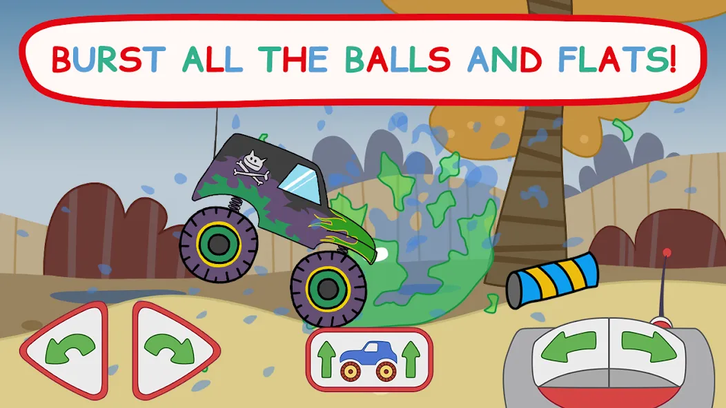 Kid-E-Cats: Kids Monster Truck [MOD: безлимитные деньги и все машины открыты] на Андроид — скриншот 5