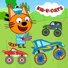 Kid-E-Cats: Kids Monster Truck [MOD: безлимитные деньги и все машины открыты] на Андроид